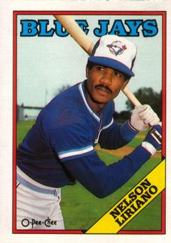 1988 O-Pee-Chee Baseball Cards 205     Nelson Liriano